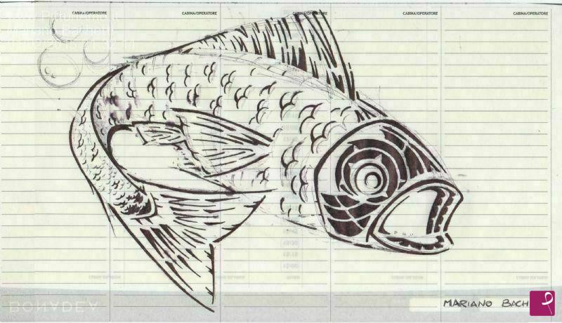 quadri in vendita online - Pesce Tattoo