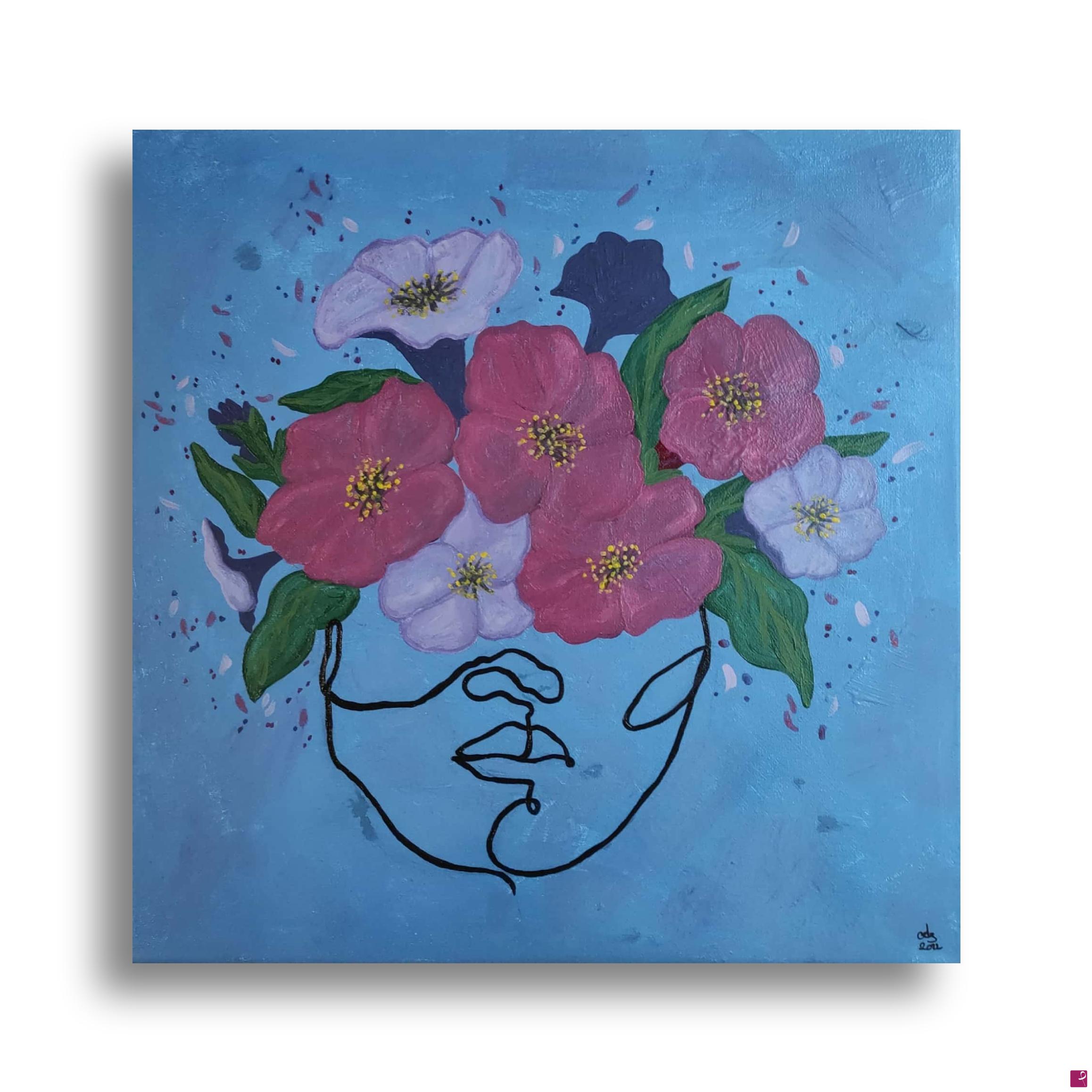 quadri in vendita online - Petunia 