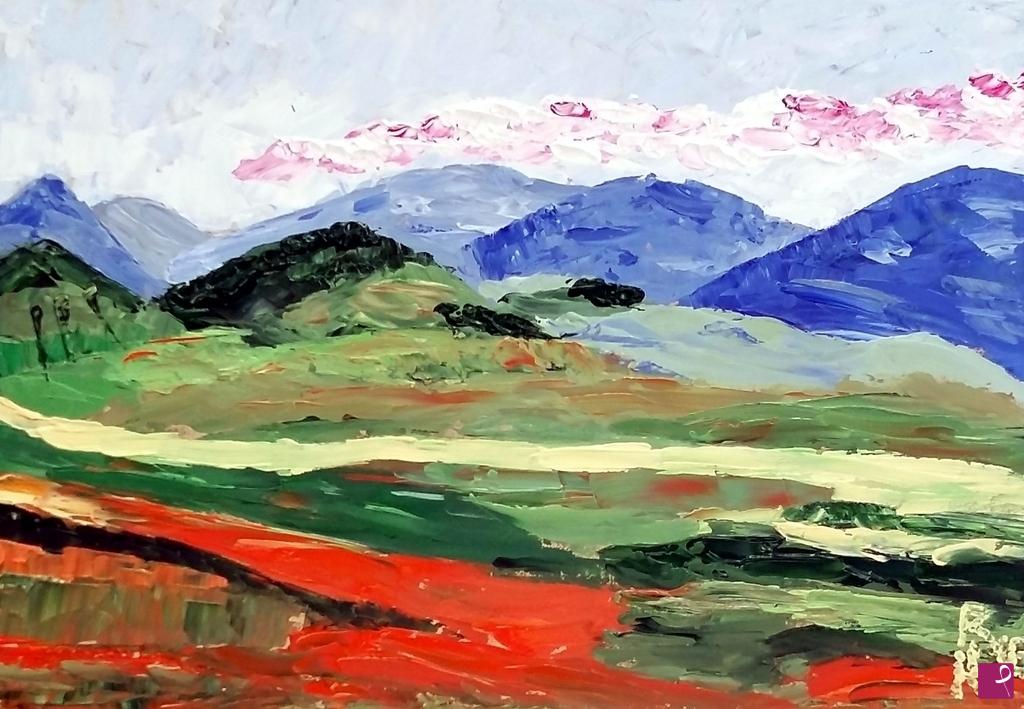 quadri in vendita online - PIANA DI CASTELLUCCIO DI ORCIA