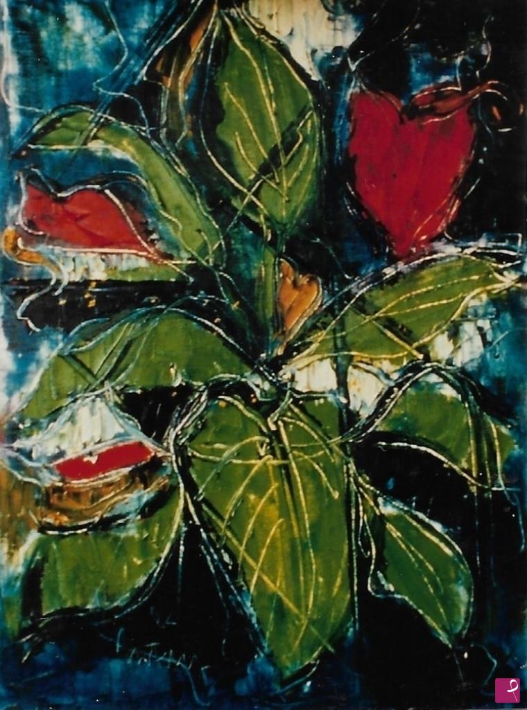quadri in vendita online - Pianta d'anthurium