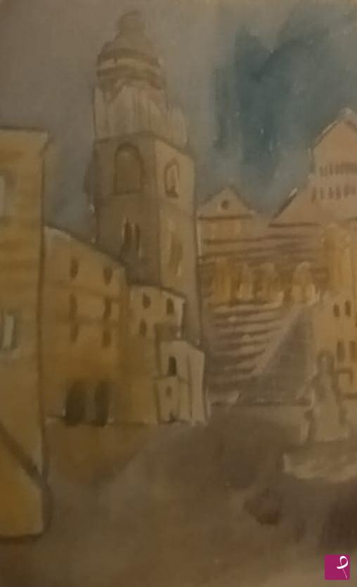 quadri in vendita online - Piazza Amalfi