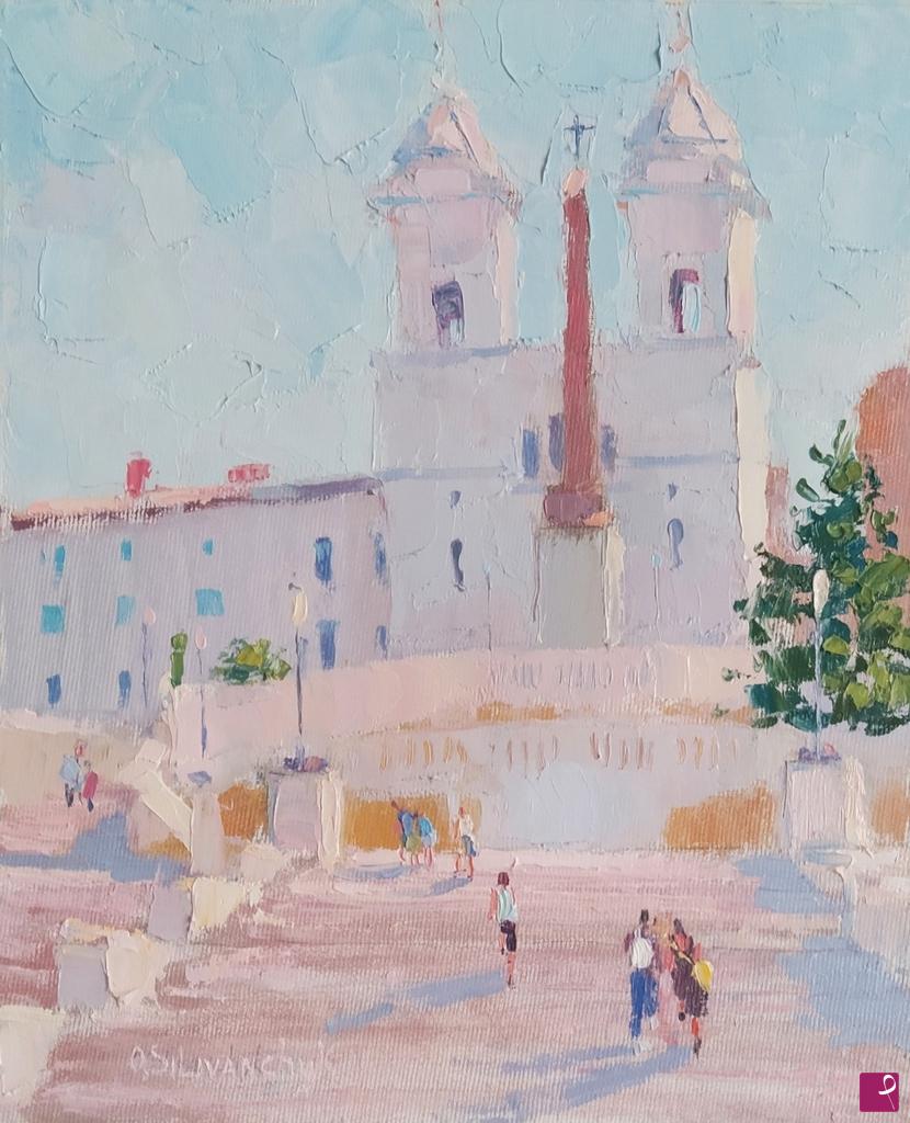 quadri in vendita online - Piazza di Spagna