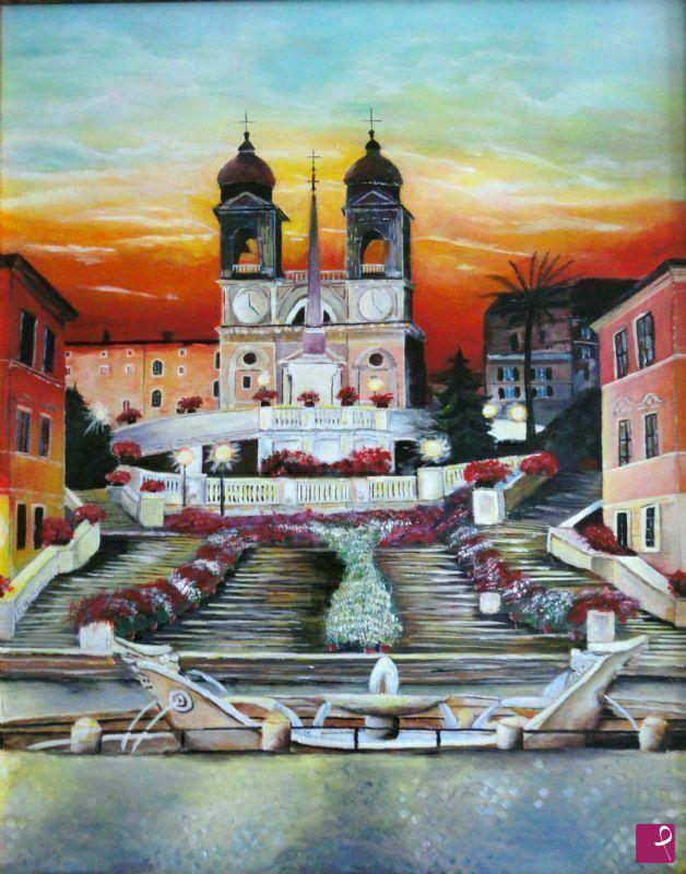 quadri in vendita online - piazza di spagna Roma