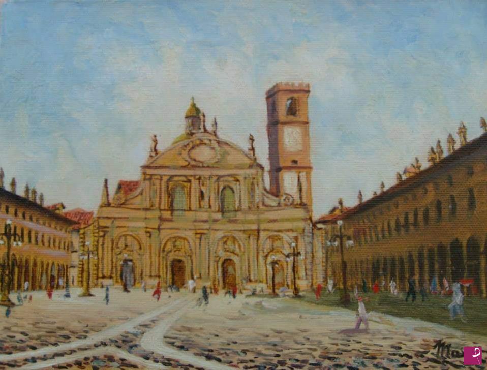 quadri in vendita online - PIAZZA DUCALE: IL DUOMO