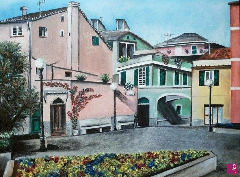 quadri in vendita online - Piazza Giusti
