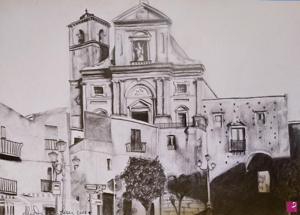 quadri in vendita online - Piazza Immacolata di Agira (EN)