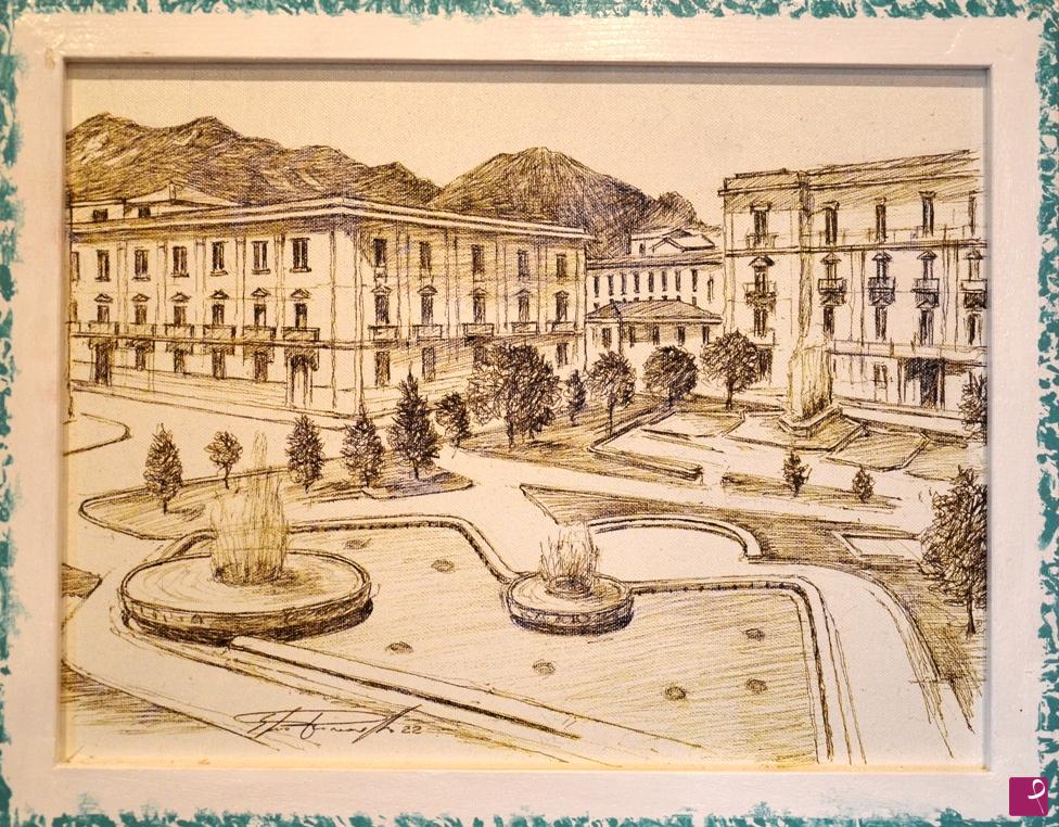 quadri in vendita online - Piazza Libertà Avellino