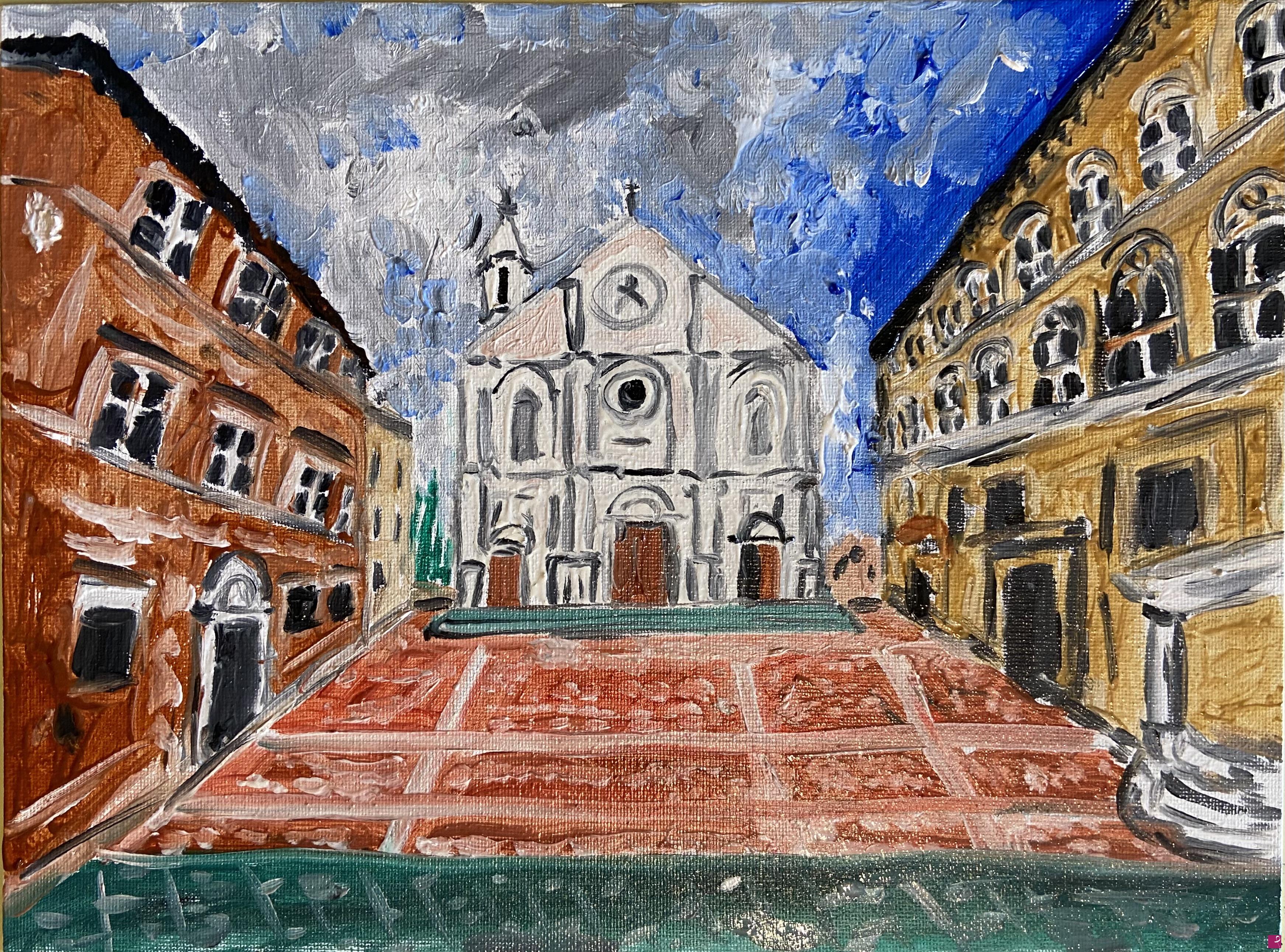 quadri in vendita online - Piazza Pio II 