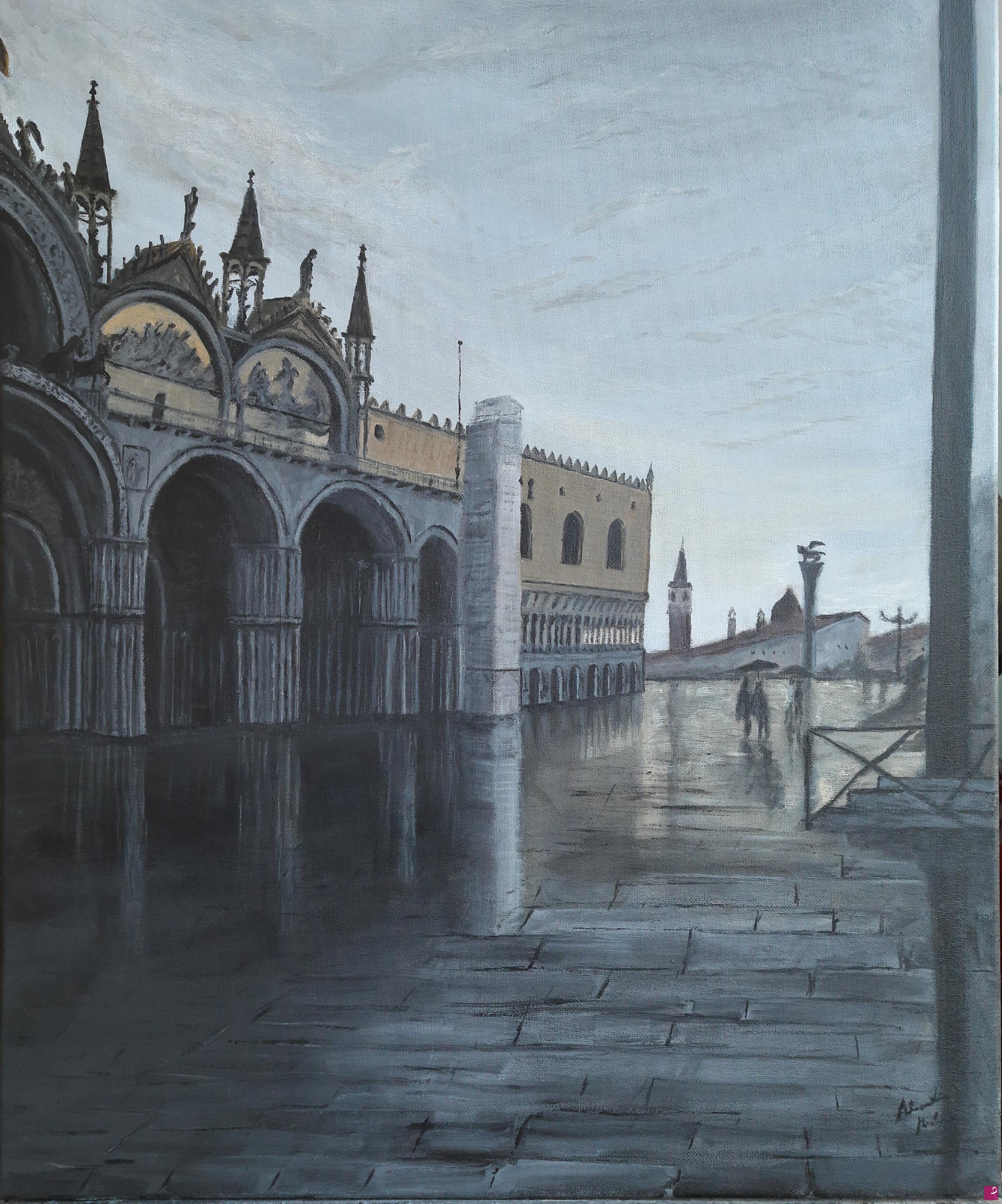 quadri in vendita online - Piazza san Marco 