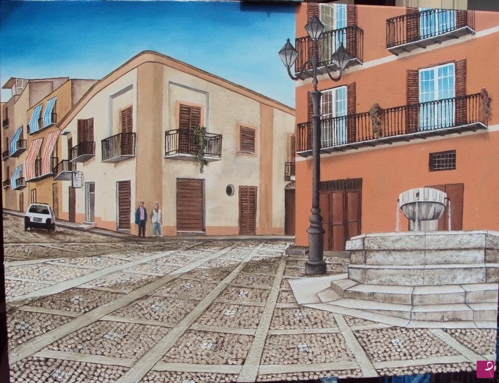 quadri in vendita online - Piazza superiore