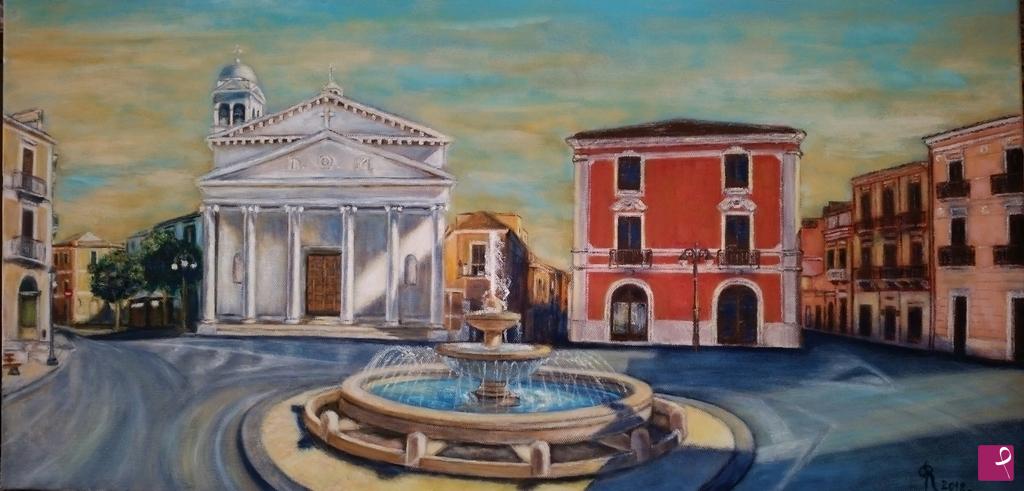 quadri in vendita online - Piazza  xx Settembre  (FG)