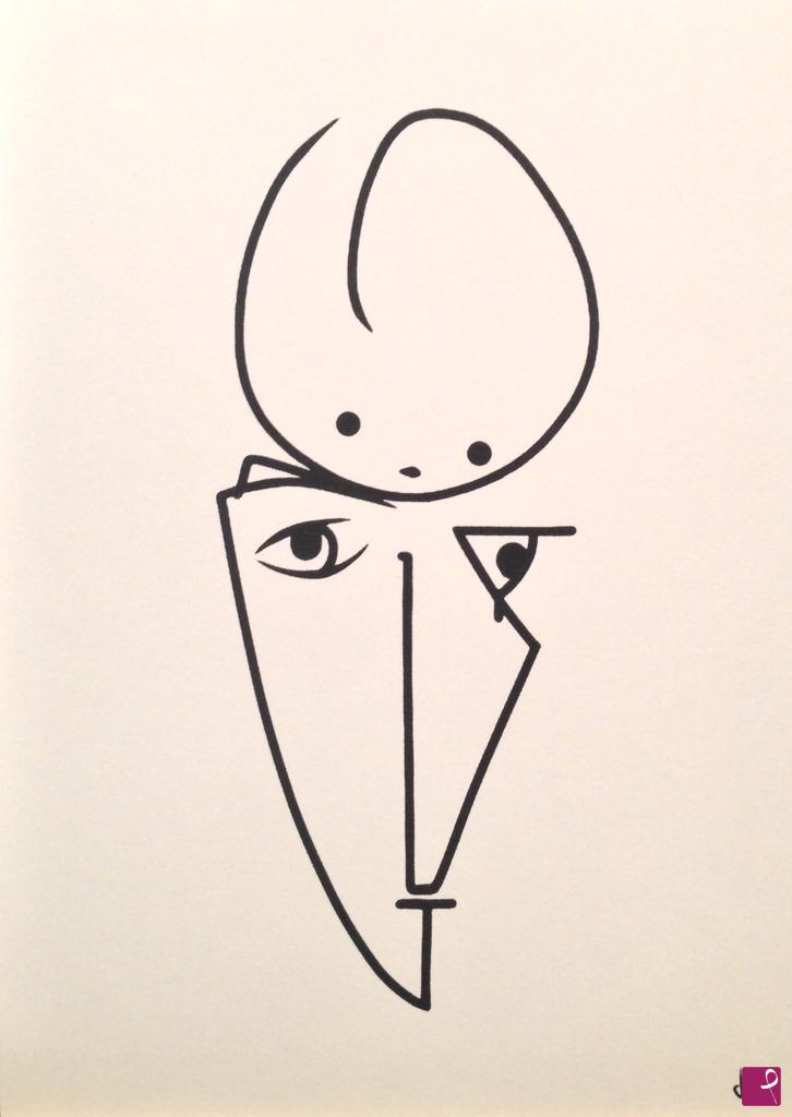 quadri in vendita online - Picasso and Minou
