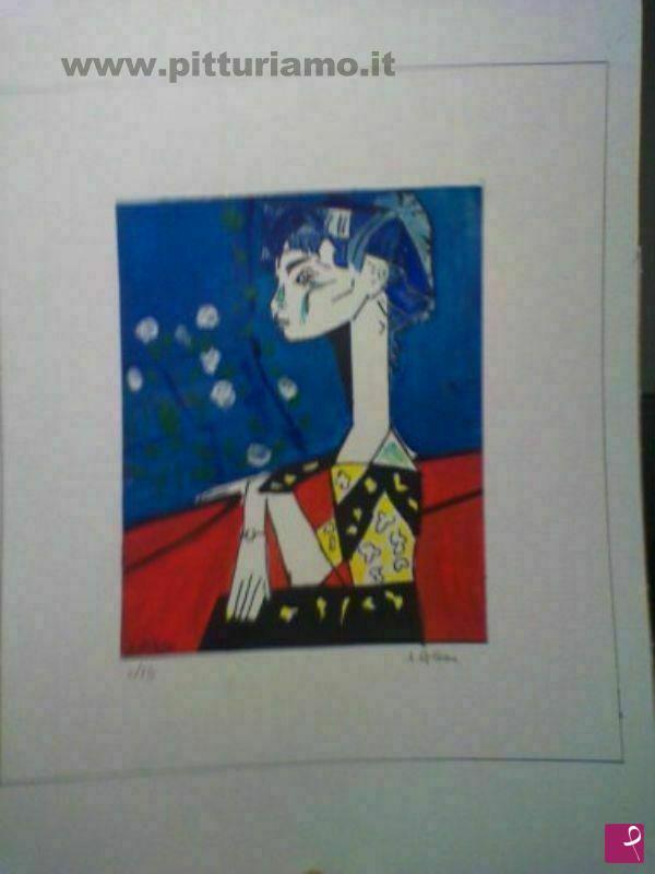 quadri in vendita online - picasso donna 2