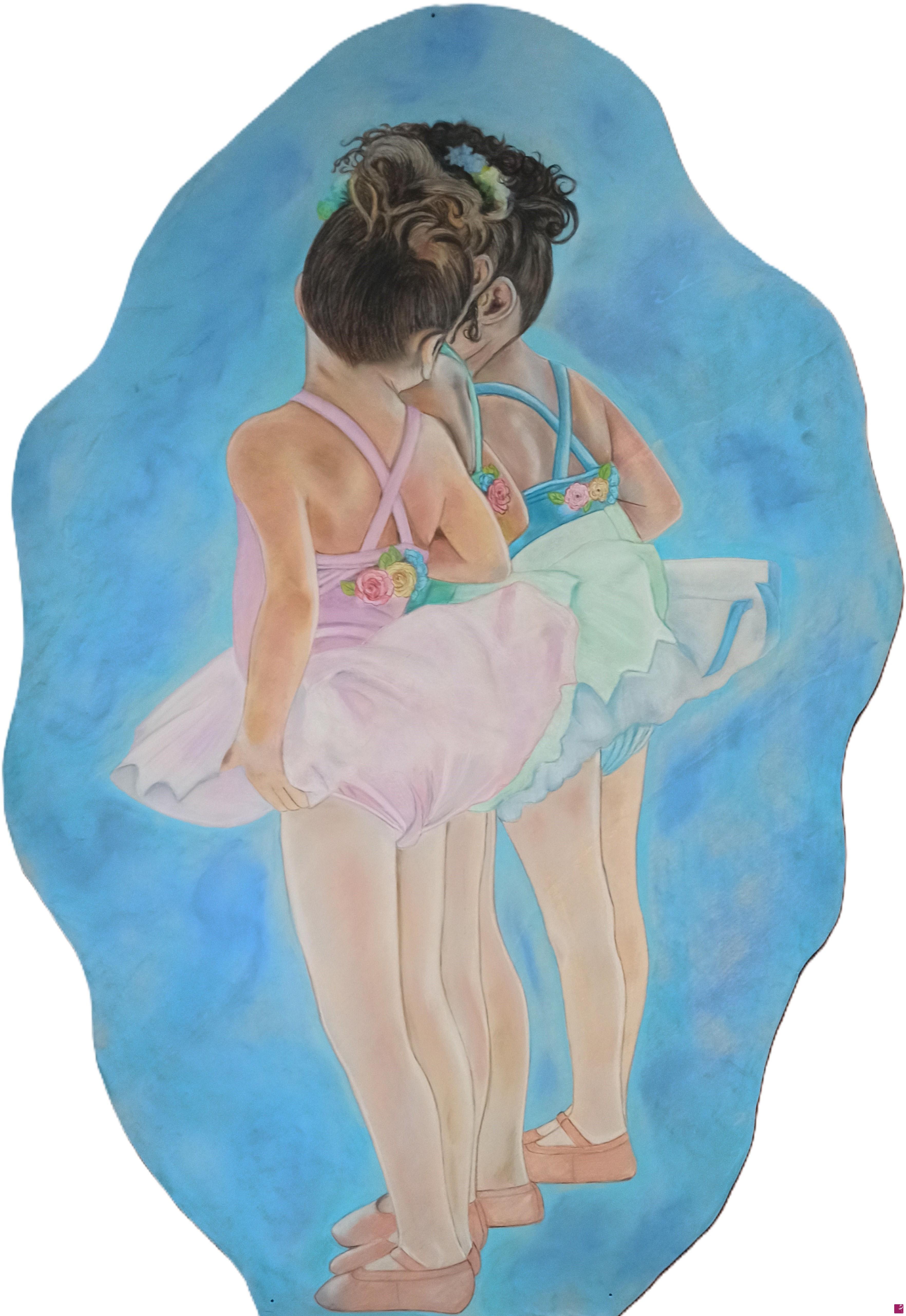 quadri in vendita online - PICCOLE BALLERINE 