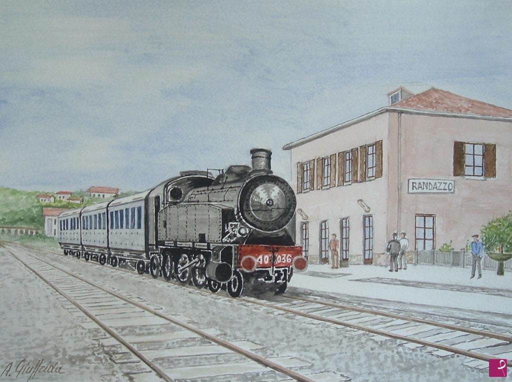 quadri in vendita online - PICCOLE STAZIONI FERROVIARIE ITALIANE 1