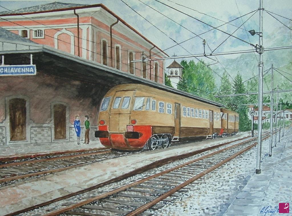 quadri in vendita online - PICCOLE STAZIONI FERROVIARIE ITALIANE 5