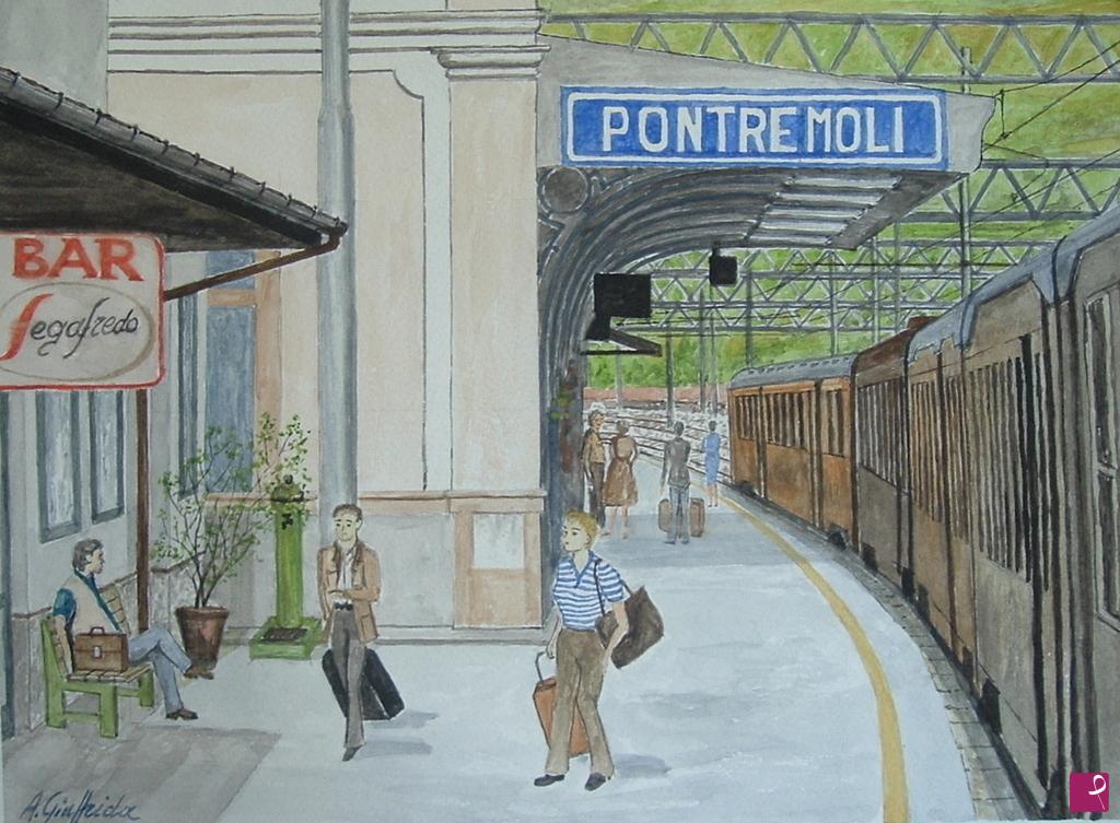 quadri in vendita online - PICCOLE STAZIONI FERROVIARIE ITALIANE 6