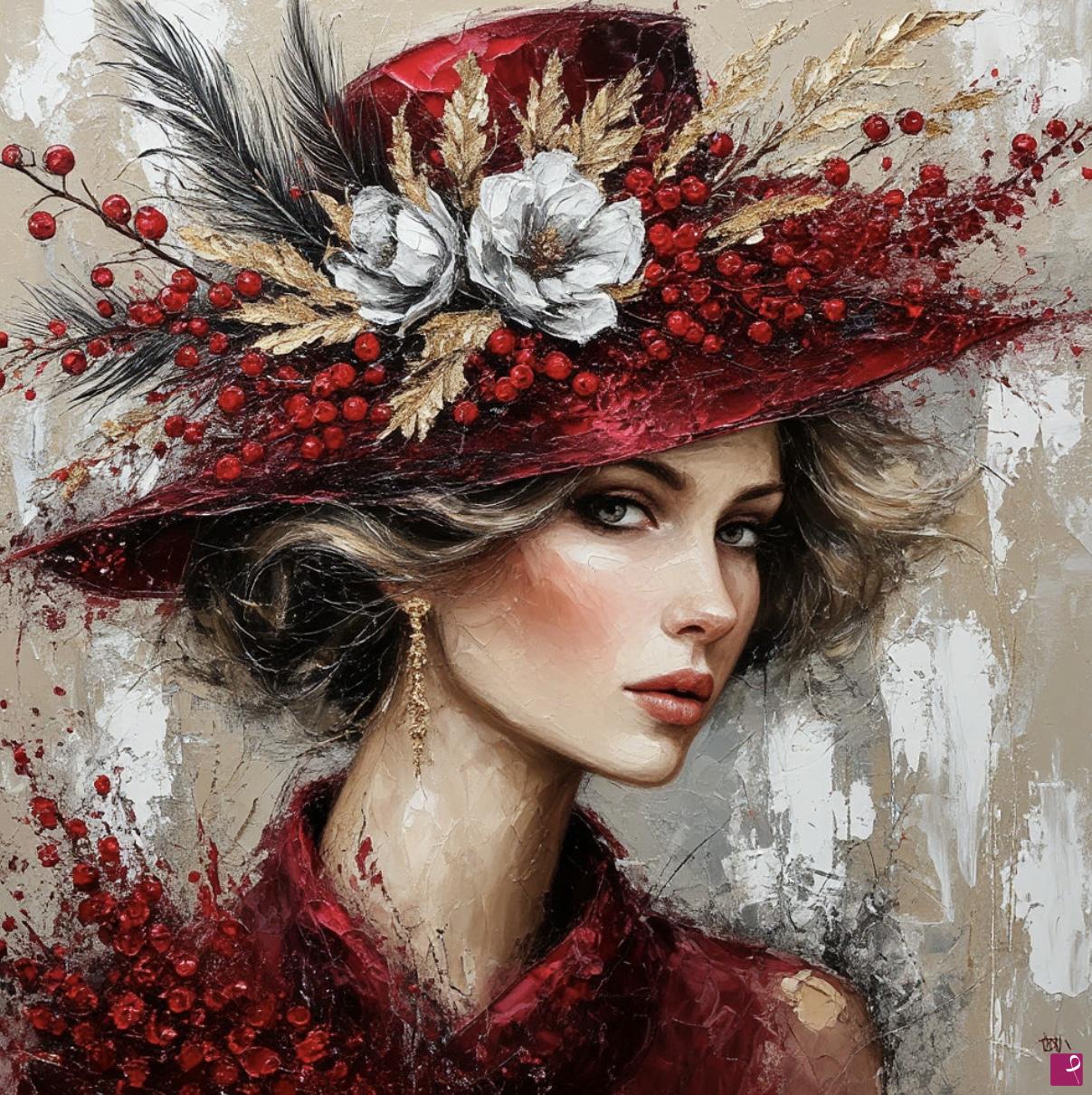 quadri in vendita online - picture of a woman2