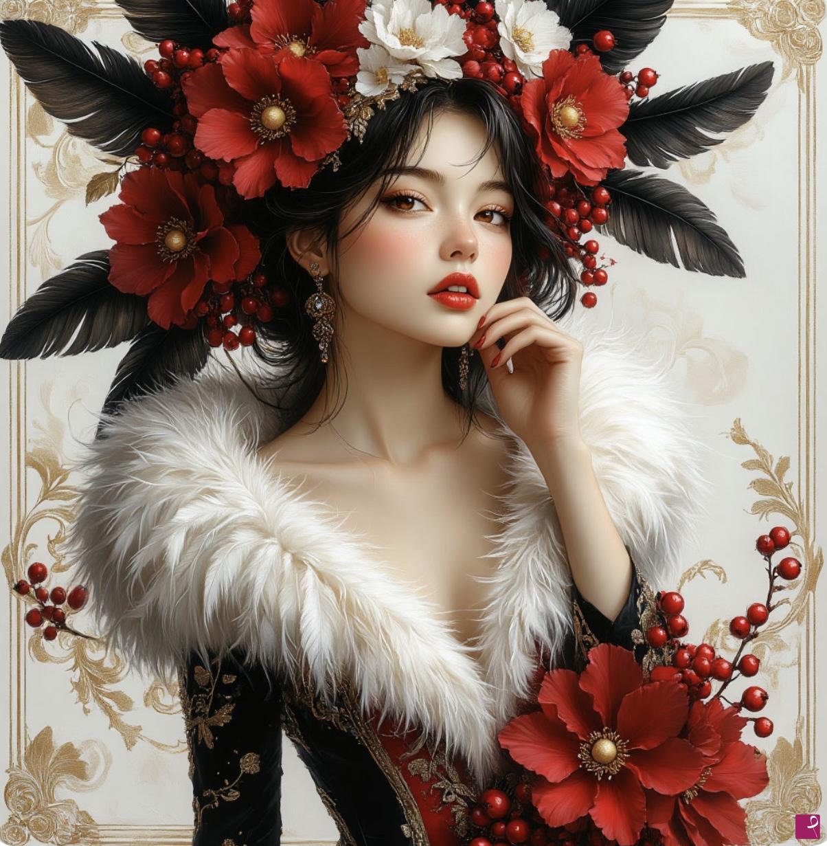 quadri in vendita online - Picture of a woman4