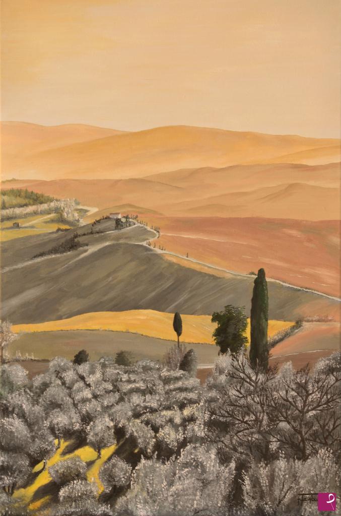 quadri in vendita online - Pienza 