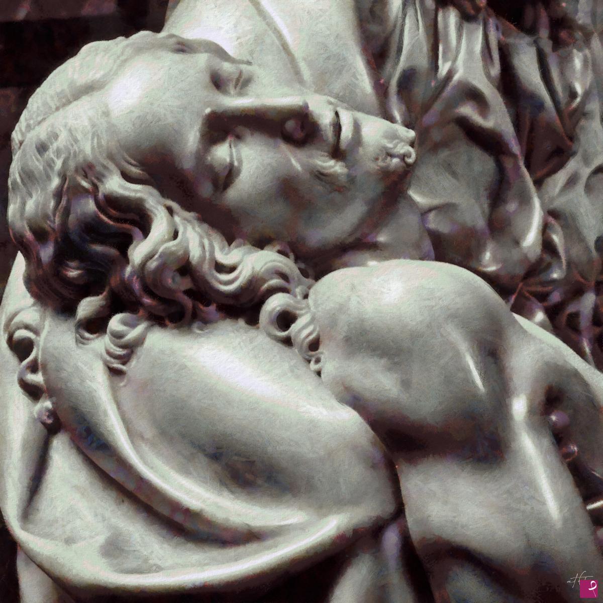 quadri in vendita online - Pietà, dettaglio