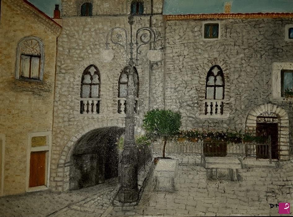 quadri in vendita online - PIETRAGALLA "PALAZZO DUCALE"