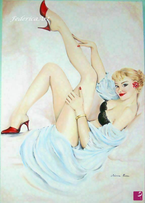 quadri in vendita online - Pin Up I