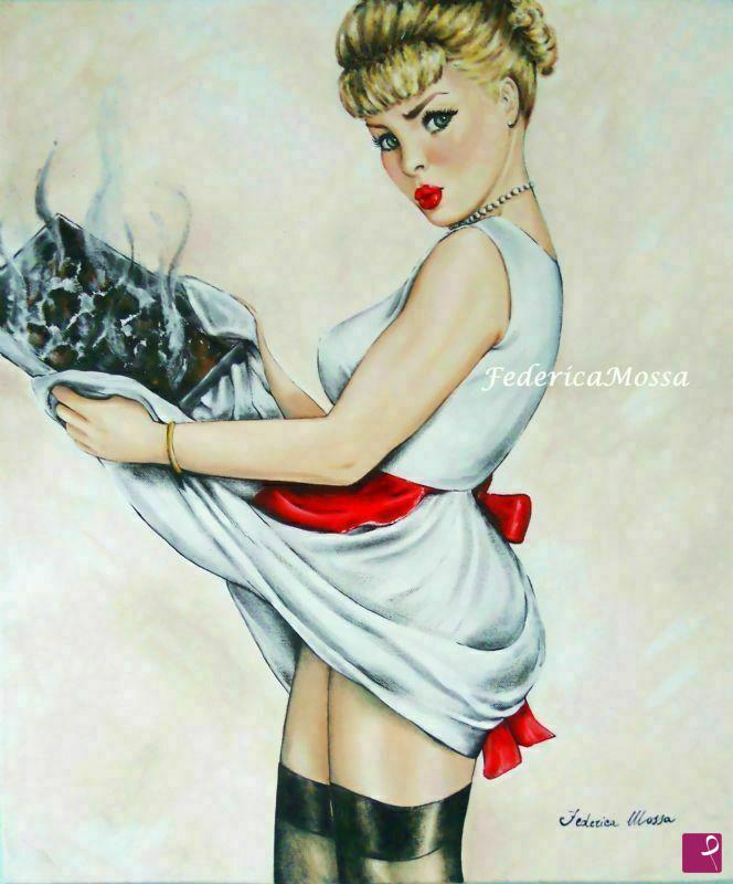 quadri in vendita online - Pin Up II