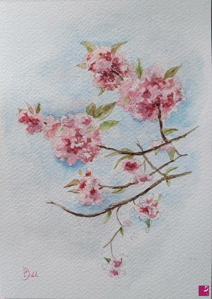 quadri in vendita online - Pink blosom