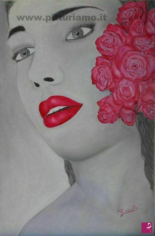 quadri in vendita online - PINK FACE