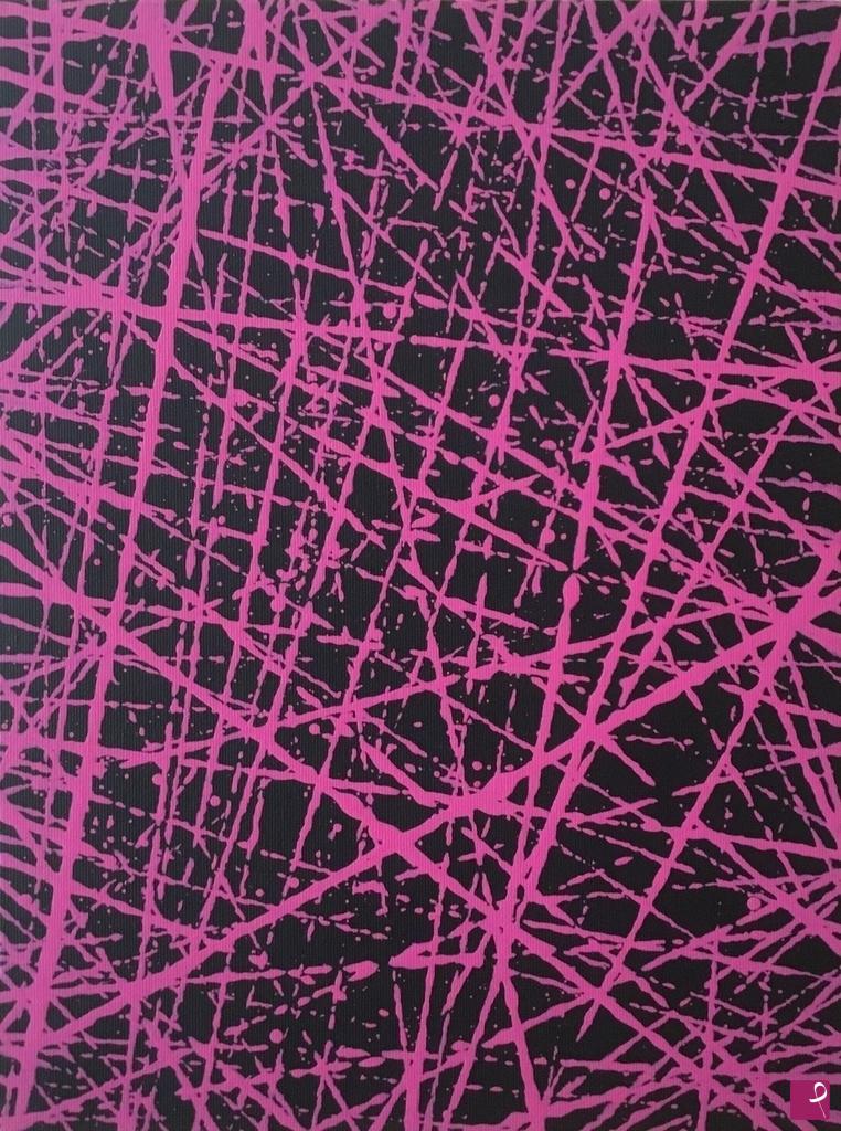 quadri in vendita online - Pink grid
