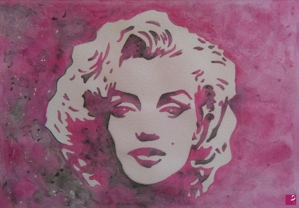 quadri in vendita online - Pink Marilyn