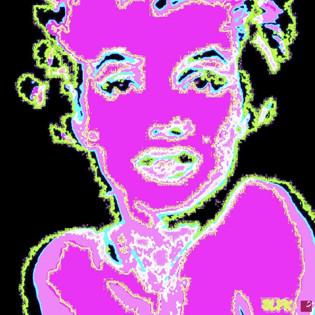 quadri in vendita online - Pink Marilyn 
