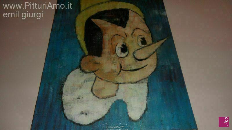 quadri in vendita online - pinocchio