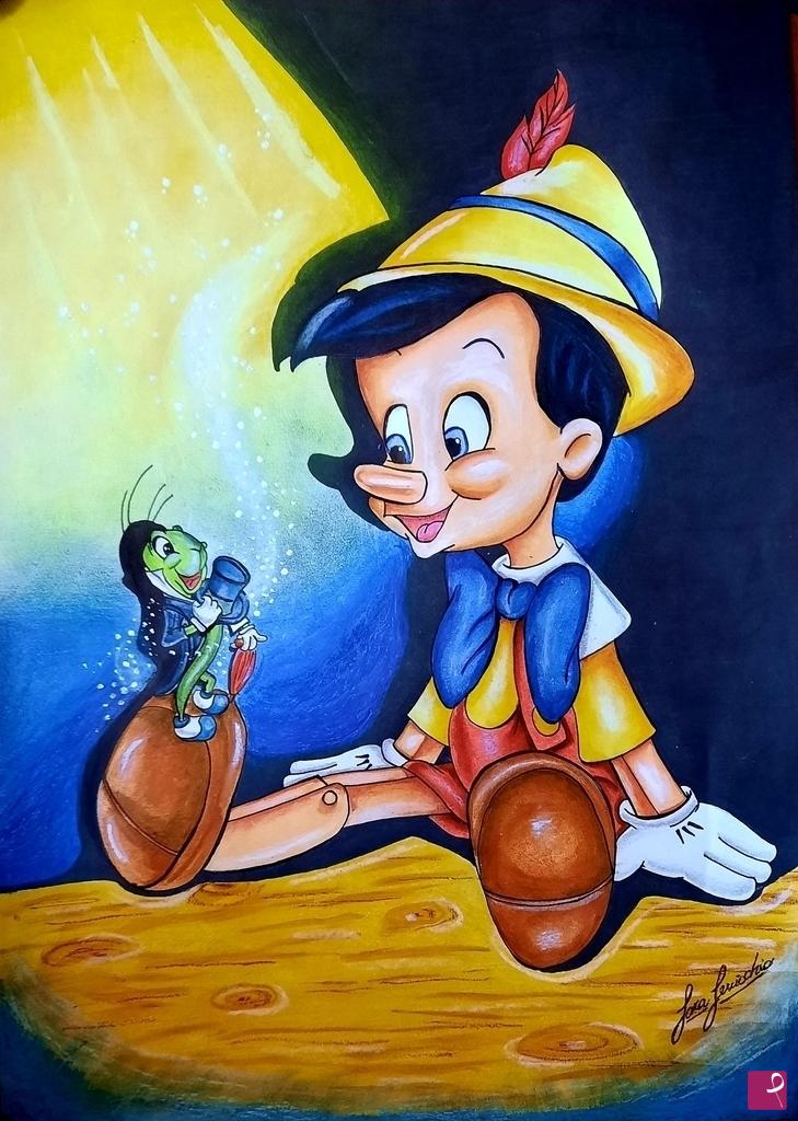 quadri in vendita online - Pinocchio