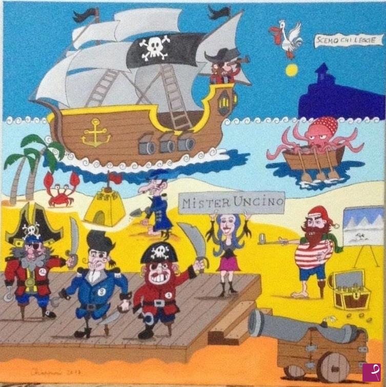 quadri in vendita online - "pirati da pareti"