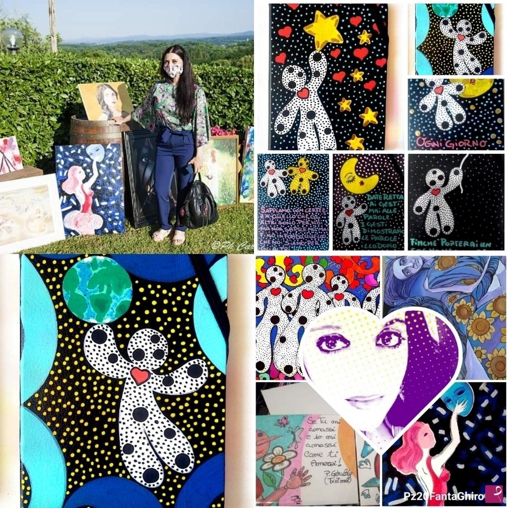 quadri in vendita online - Pittrice illustratrice