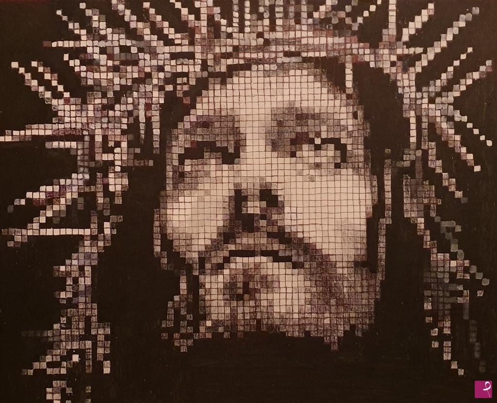 quadri in vendita online - Pixel christus