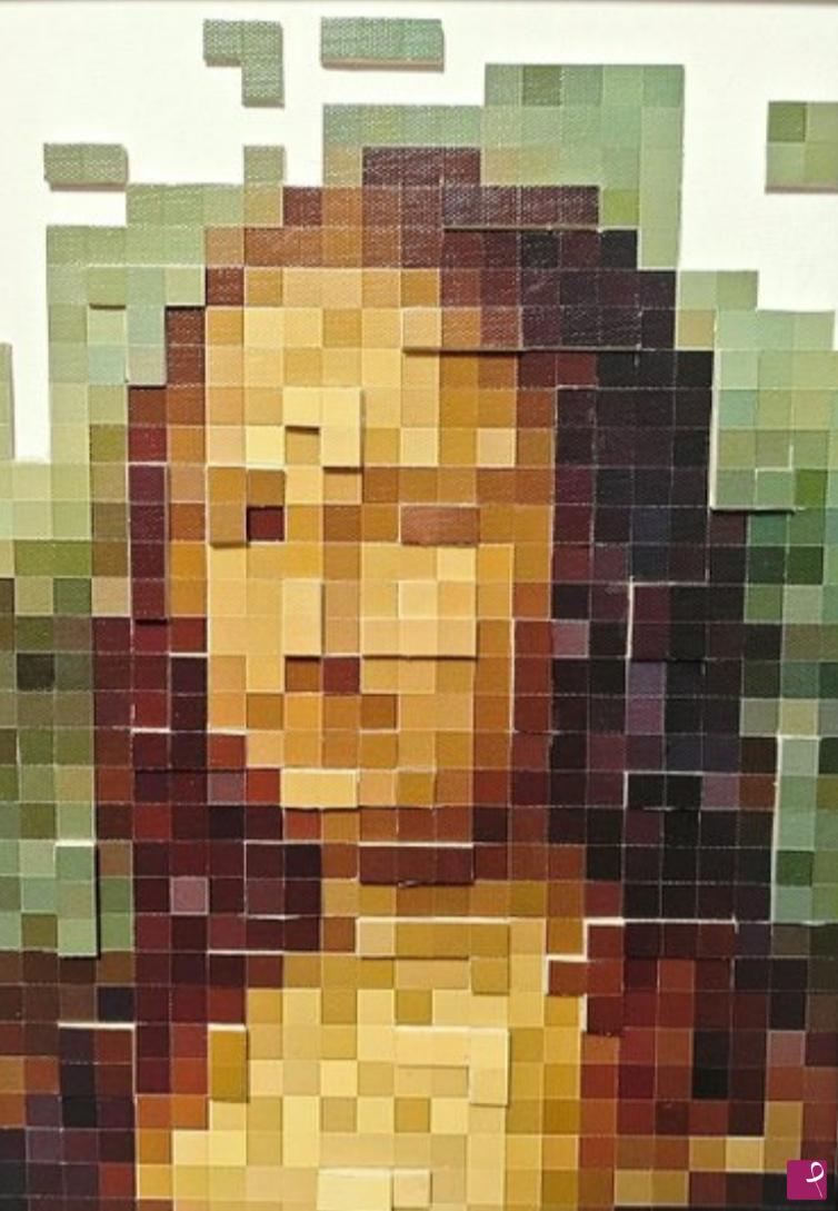 quadri in vendita online - Pixel rinascimento 
