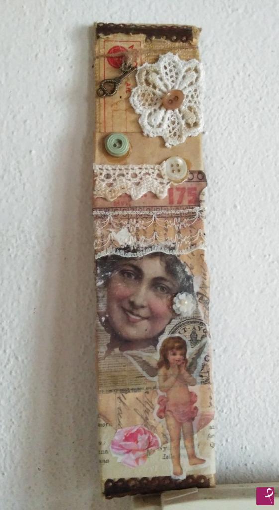 quadri in vendita online - Placca decorativa stile vittoriano junk style