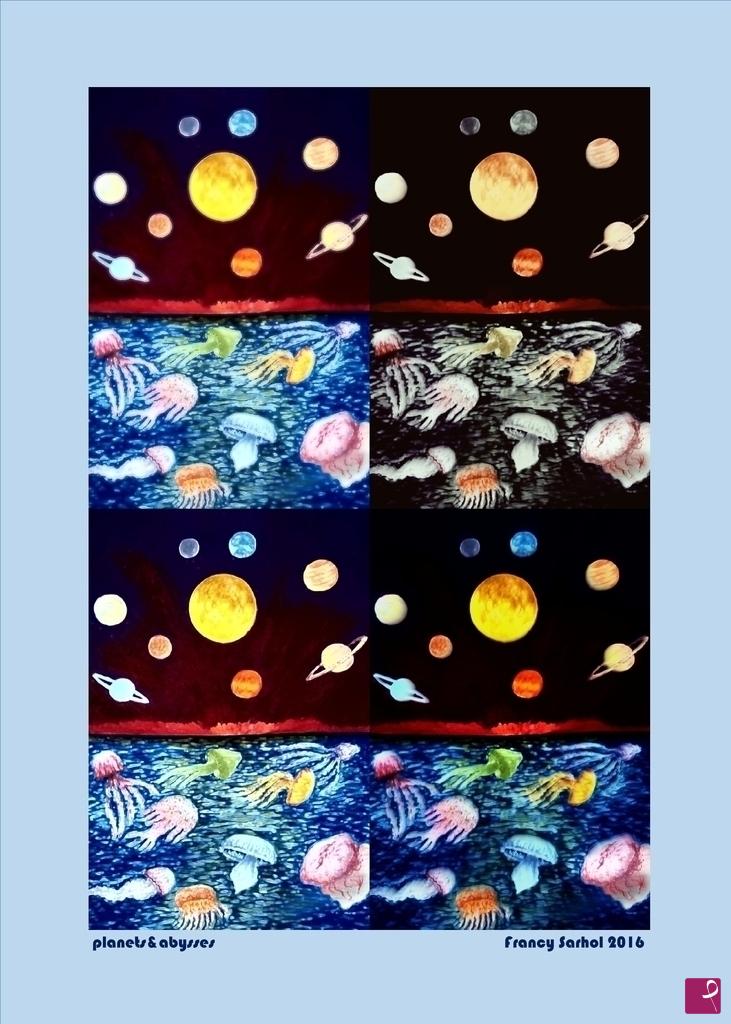 quadri in vendita online - planets&abysses