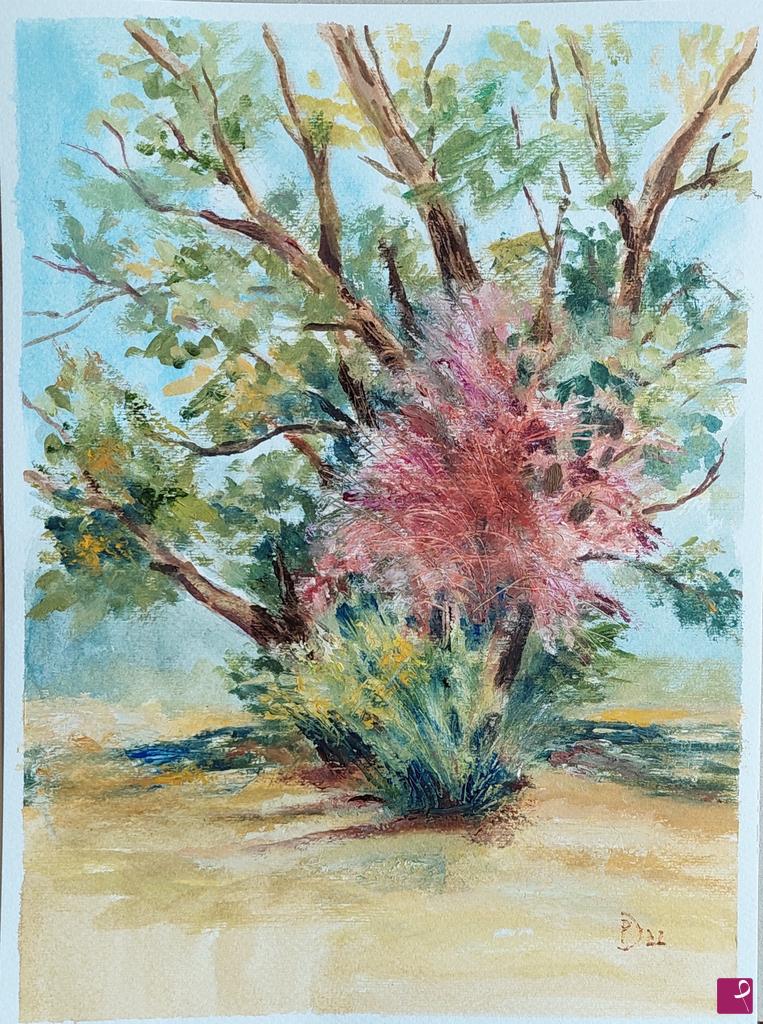 quadri in vendita online - Plein air al Parco Nord - 16 giugno 2022