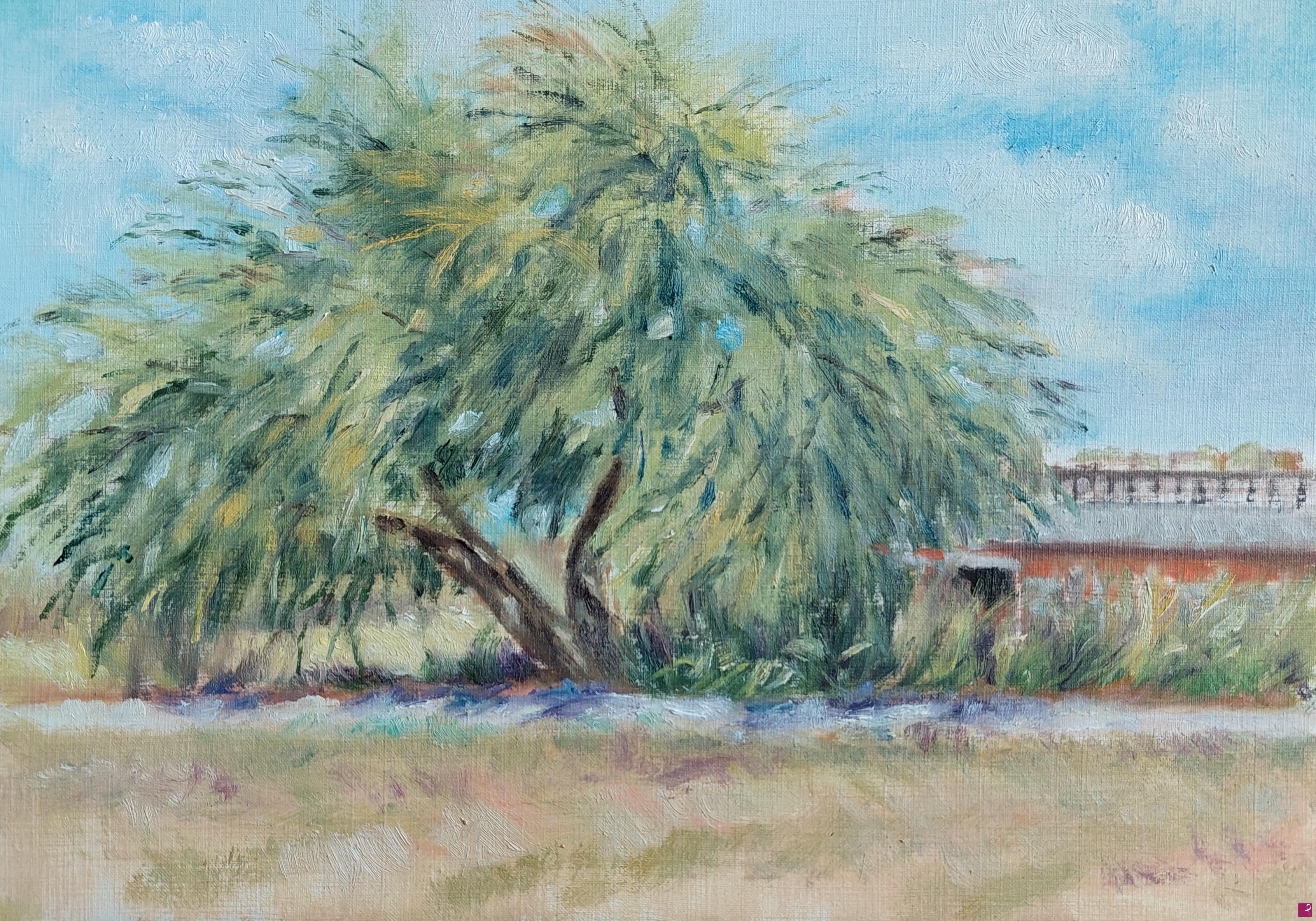 quadri in vendita online - Plein air al Parco Nord - 2 agosto 2022