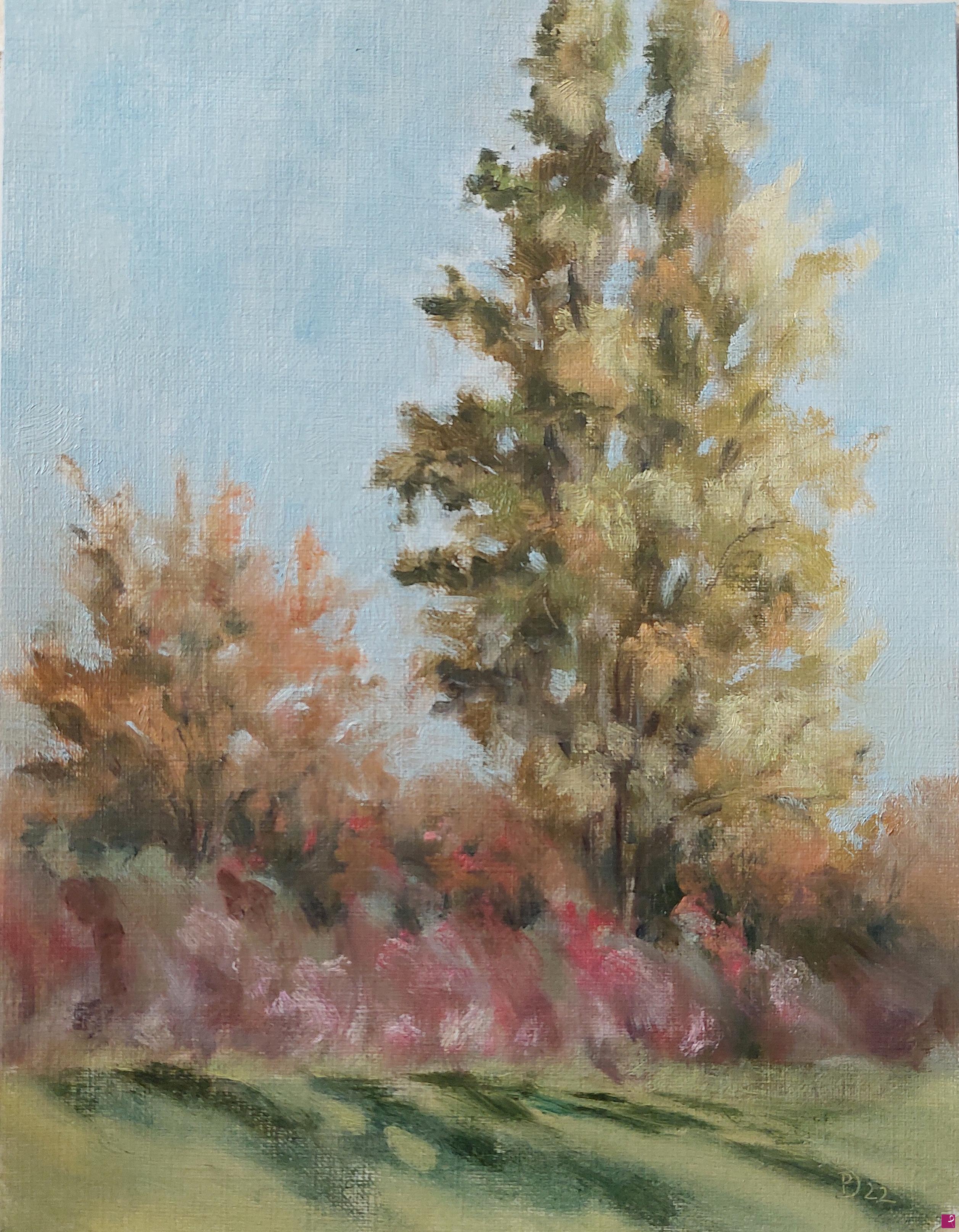 quadri in vendita online - Plein air al Parco Nord - 27 ottobre 2022