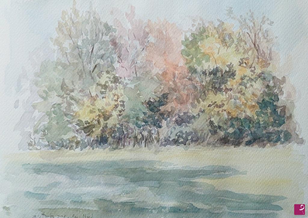 quadri in vendita online - Plein air al Parco Nord - 28 settembre 2021