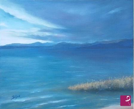 quadri in vendita online - poesia del lago