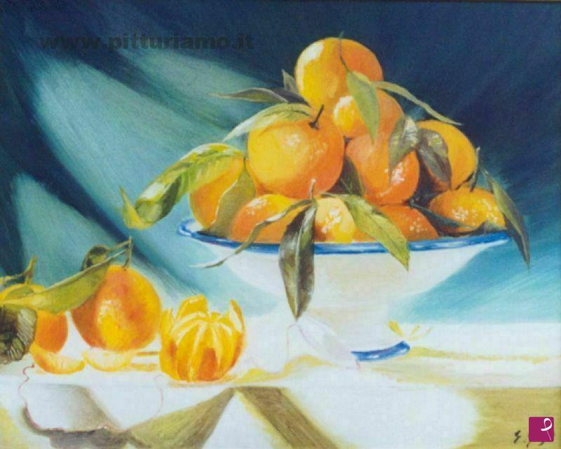 quadri in vendita online - poesia di agrumi