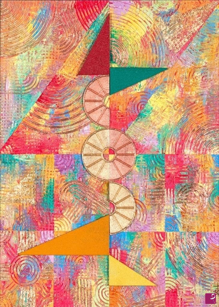 quadri in vendita online - POLICROMIA GEOMETRICA
