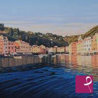 quadri in vendita online - Pomeriggio a Portofino