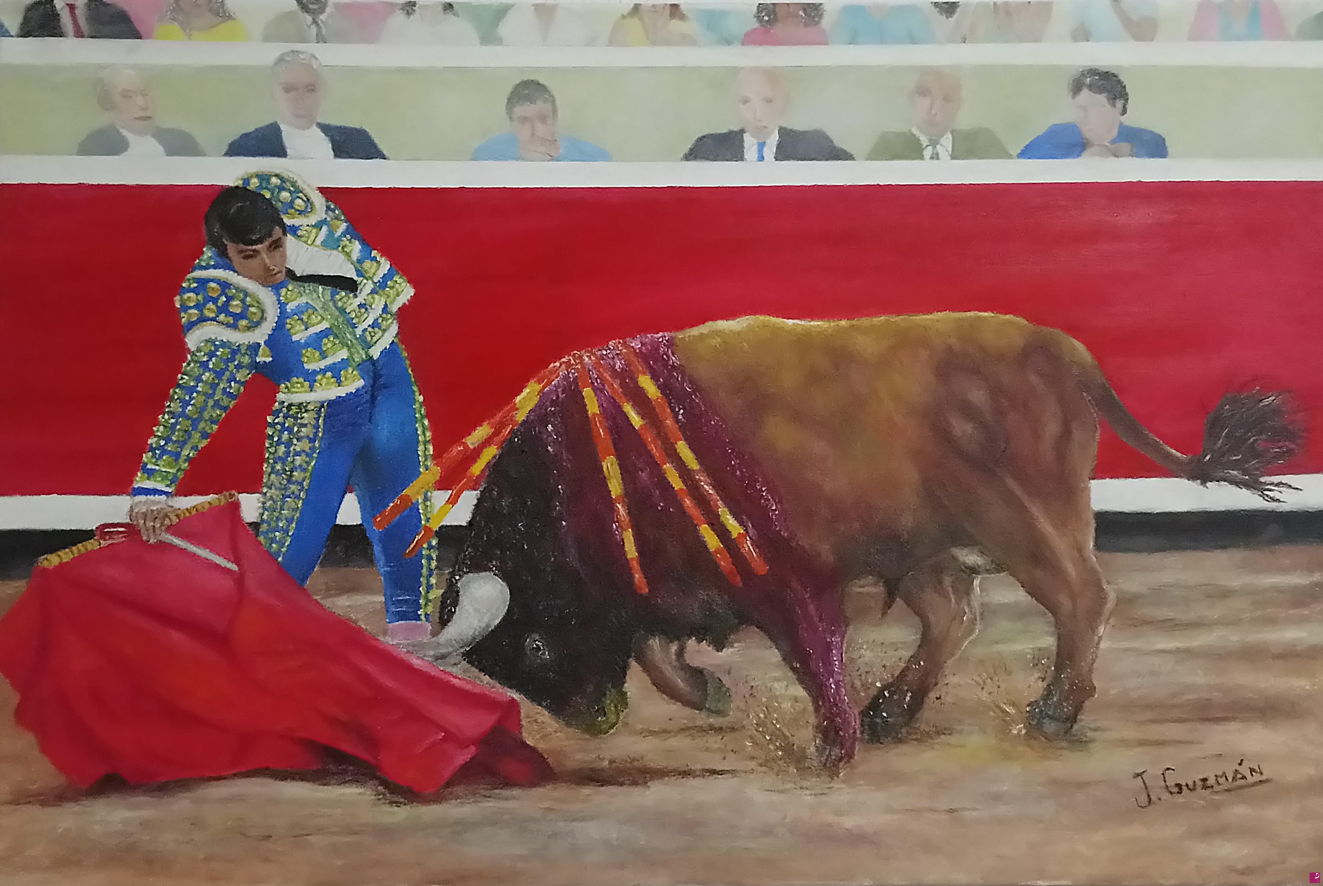 quadri in vendita online - Pomeriggio dei tori / Tarde de toros